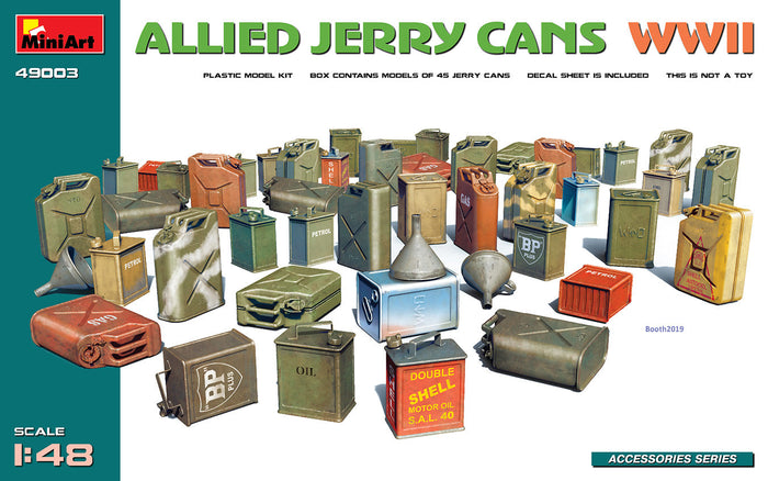 1/48 Allied Jerry Cans  WWII