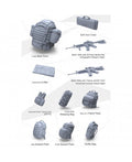 1/35 Modern U.S.Marines Individual Load-Carry Carrying Equipment (Resin)