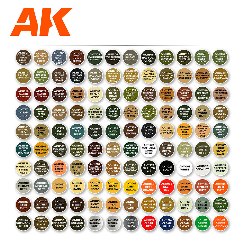 3G Plastic Briefcase 120 AFV Colors