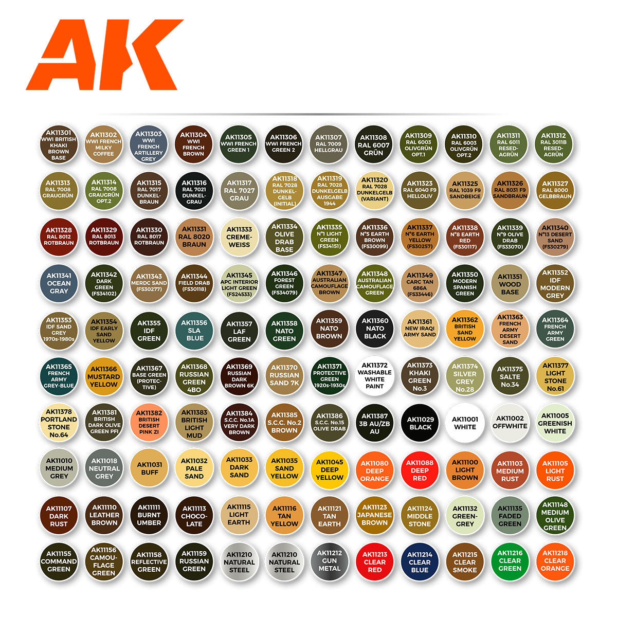 3G Plastic Briefcase 120 AFV Colors