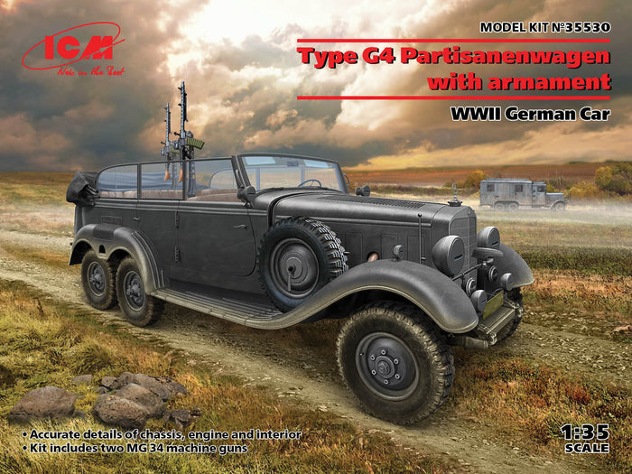 1/35 G4 with armament WWII German Car