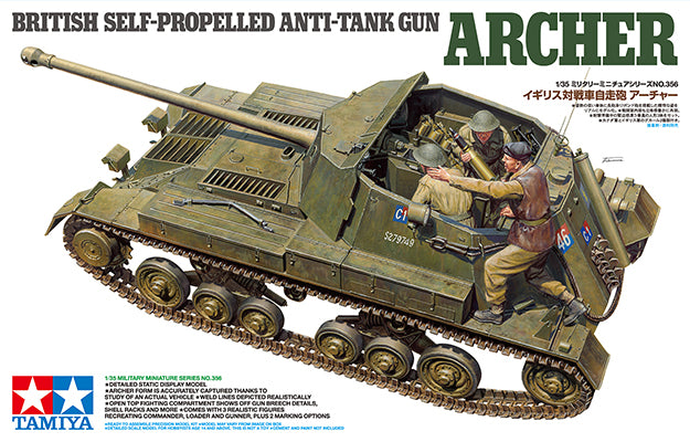 1/35 British Anti Tank Gun Archer Self Propelled