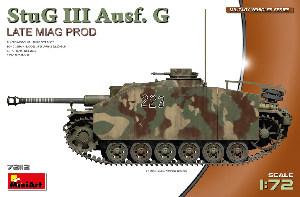 1/72 StuG III Ausf. G  Late Miag Prod.