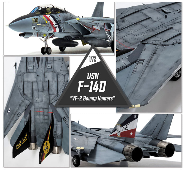 1/72 USN F-14D "VF-2 Bounty Hunters"