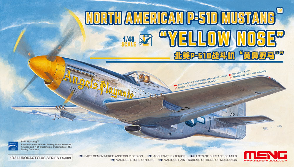 1/48 North American P-51D Mustang "Yelloe Nose"