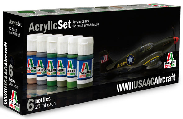 Set Acrilici - WWII USAAC Aircraft