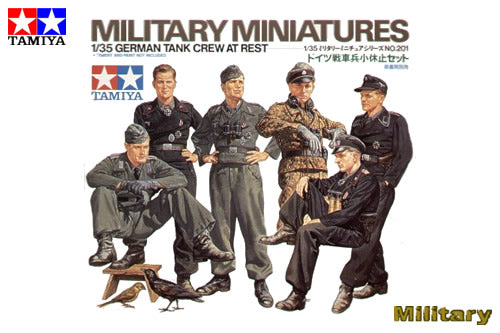1/35 German Tank Crew At Rest