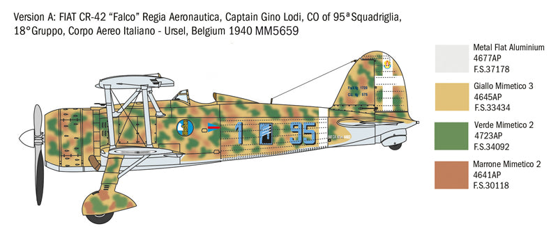 1/48 Fiat CR.42 Falco "Battle of Britains 80th Anniversary"
