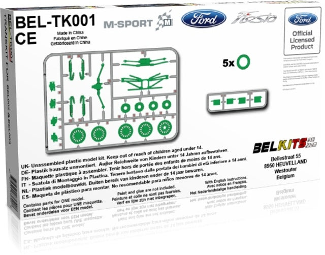 GRAVEL TRANSKIT FOR FORD FIESTA RS WRC AND S2000