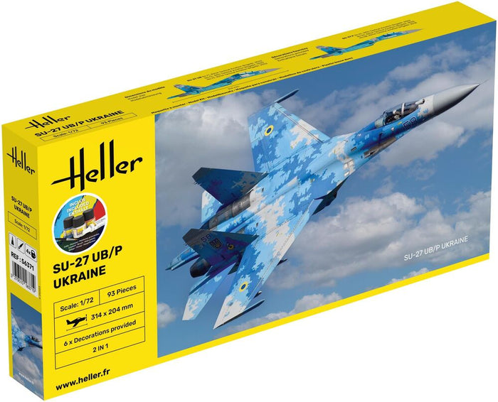 1/72 STARTER KIT SU-27 UB/P Ukraine