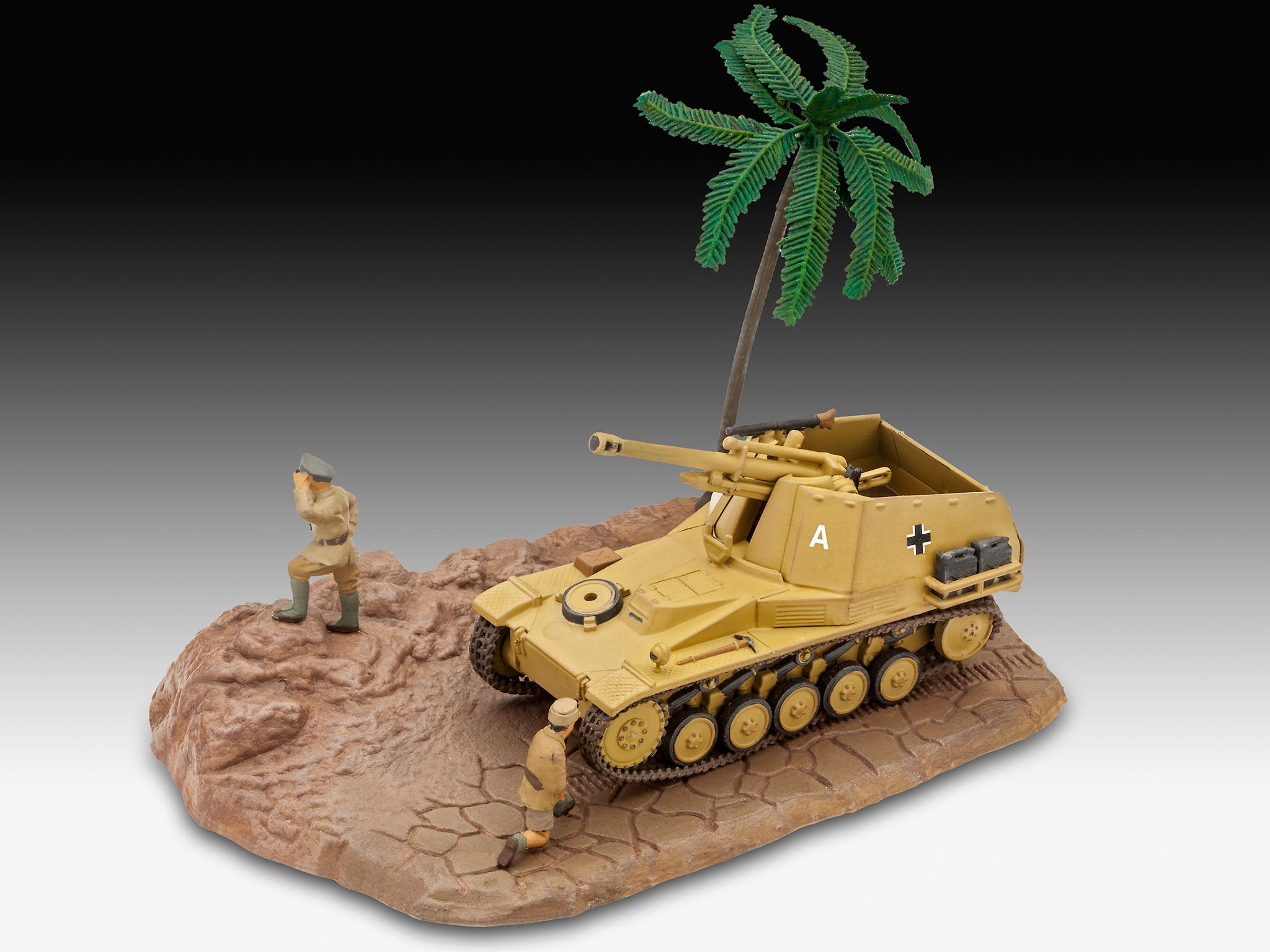 1/76 First Diorama Set - Sd.Kfz. 124 Wespe