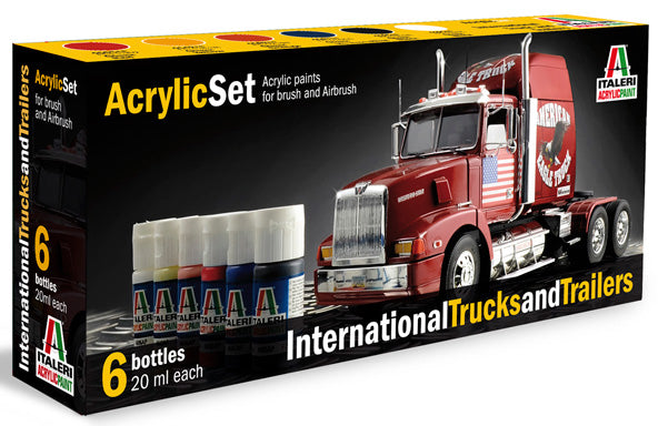 Set Acrilici - International Trucks and Trailers