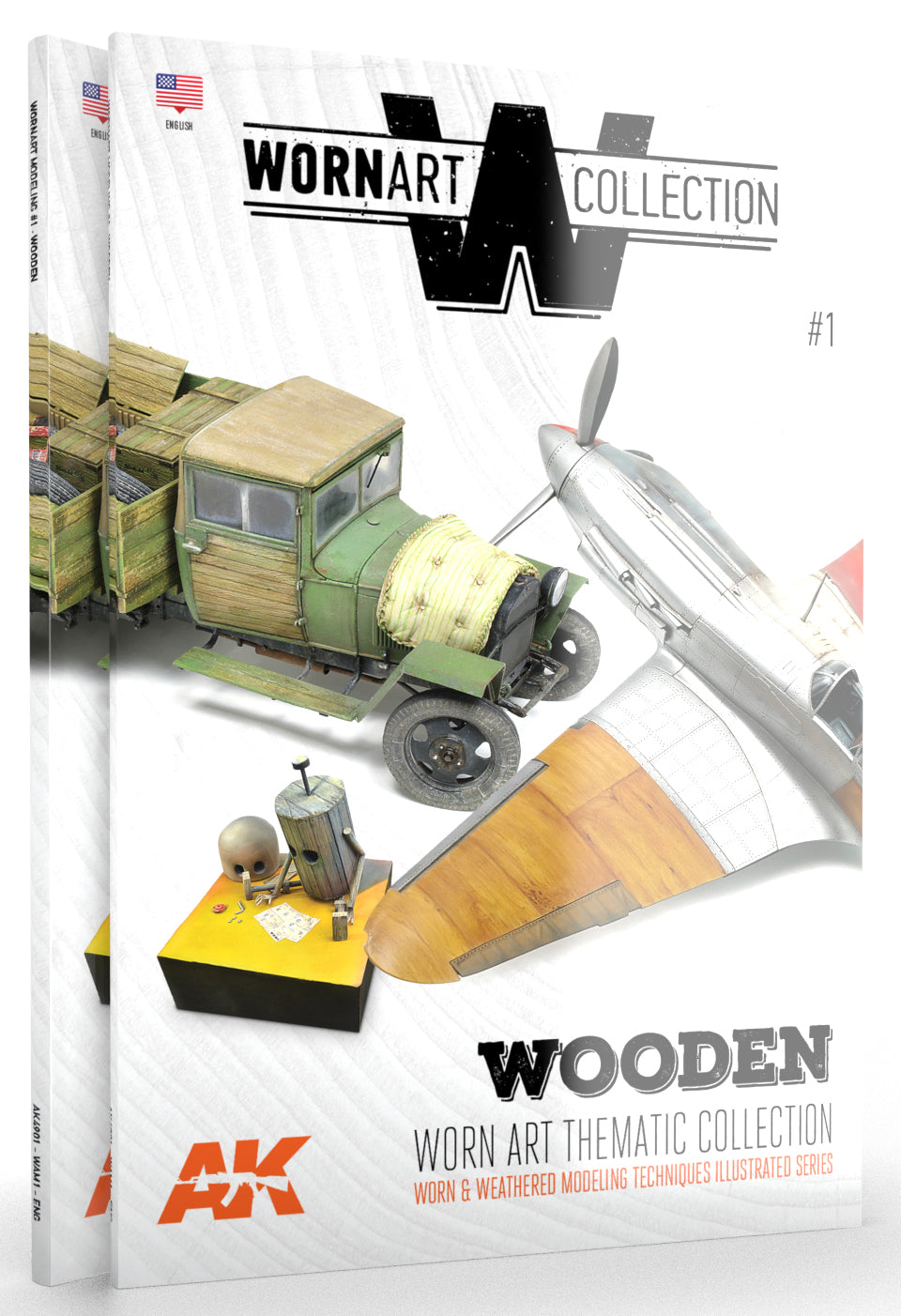 Worn Art Collection 01 Wooden - English