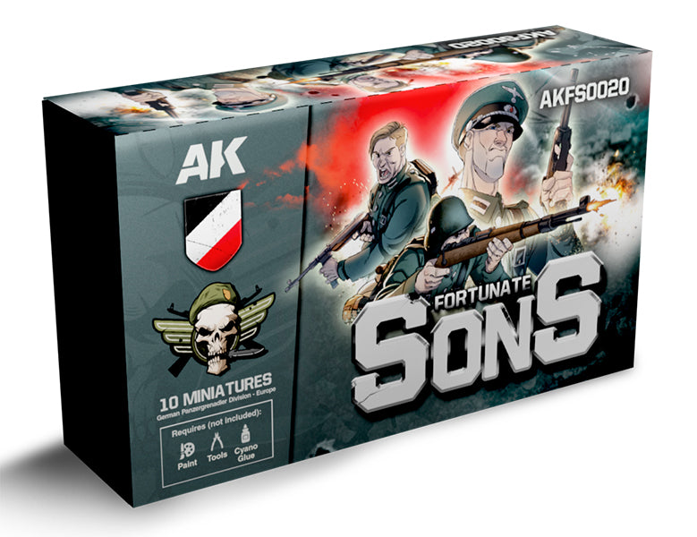 FORTUNATE SONS Panzergrenadier Division (10 Miniatures)
