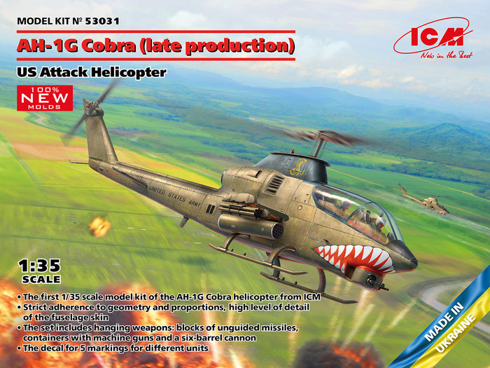 1/35 AH-1G Cobra late productionUS Attack Helicopter