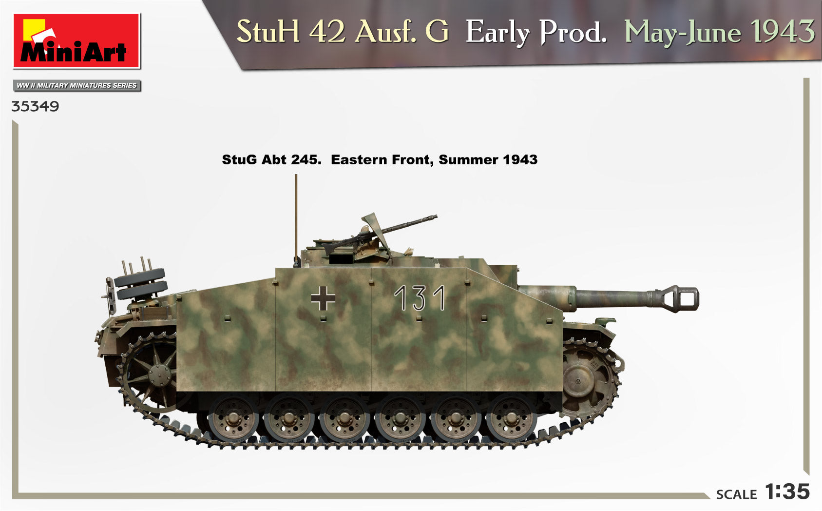 1/35 StuH 42 Ausf. G  Early Prod. May-June 1943