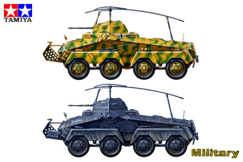 1/35 German 8-Wheeled Heavy Armored CAr Sd.Kfz.232 Africa-Corps