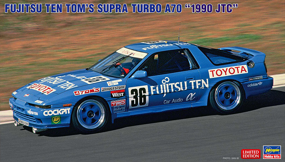 1/24 Fujitsu Ten Tom's Supra Turbo A70 "1990 JTC"