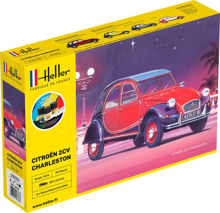 1/24 STARTER KIT Citroen 2CV Charleston