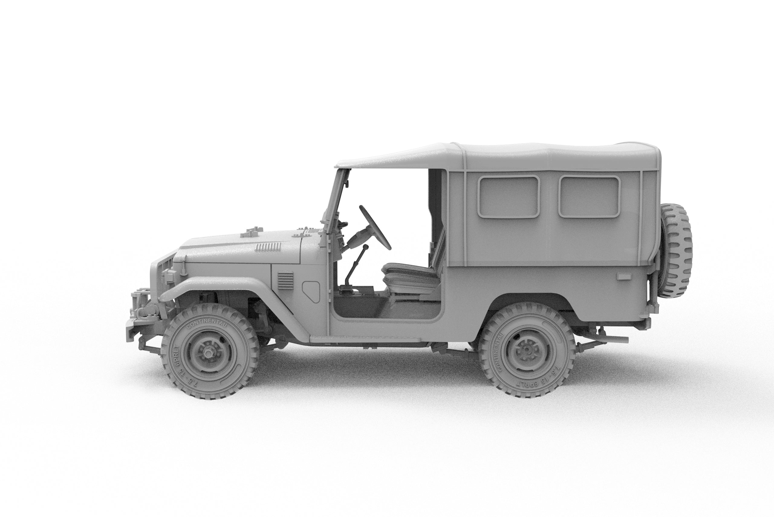 1/35 FJ43 SUV with soft top IDF & LAF