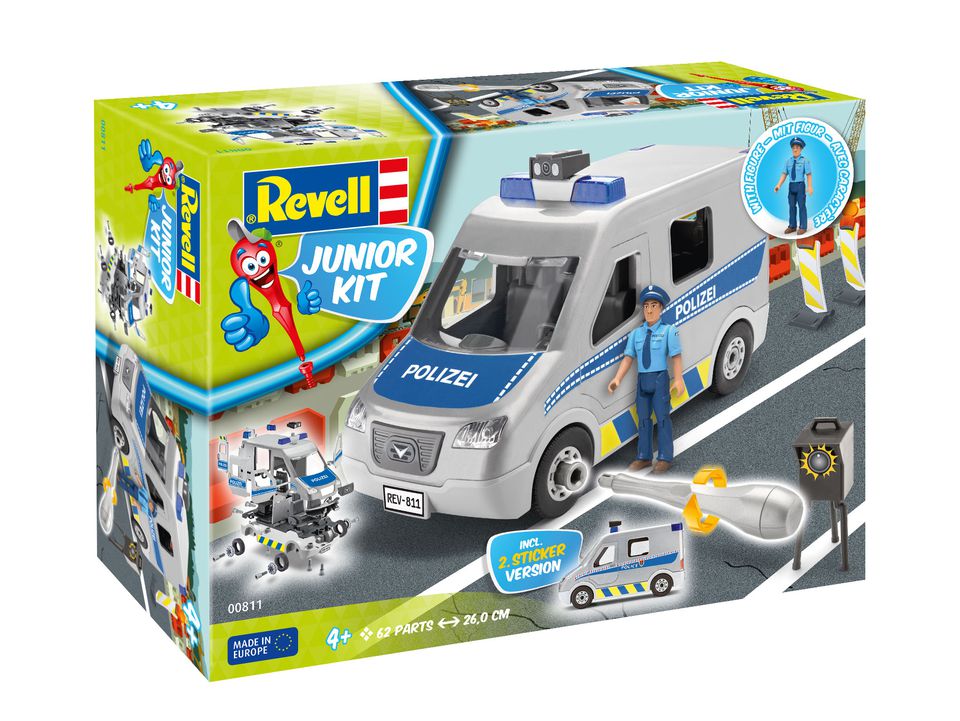 1/20 JUNIOR KIT Police Van