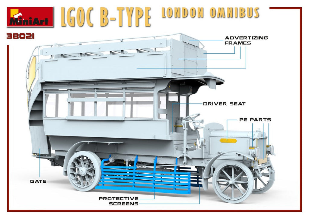 1/35 LGOC B-Type London Omnibus