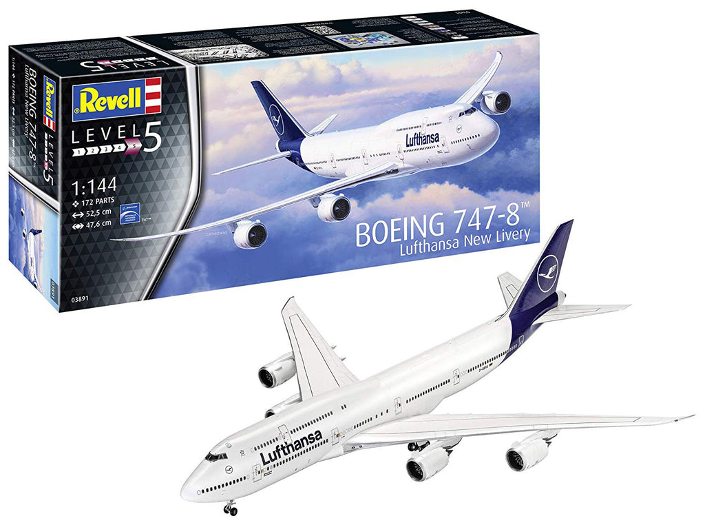 1/144 Boeing 747-8 Lufthansa New Livery