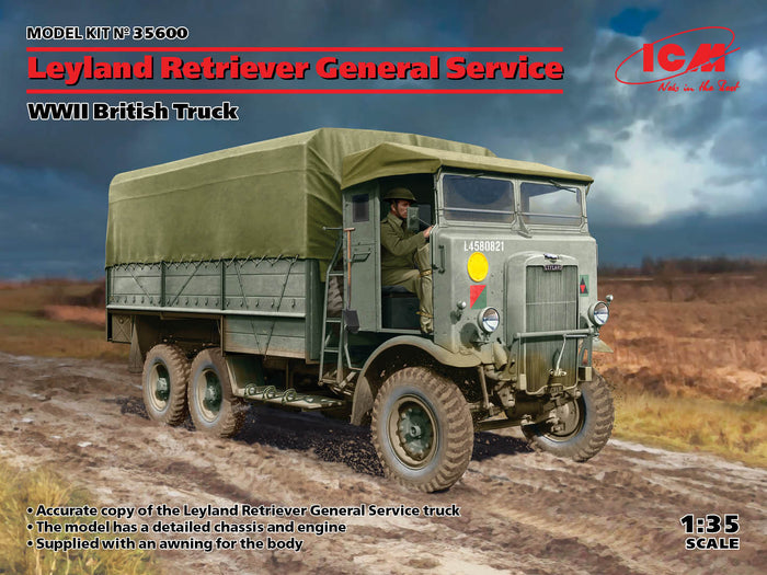 1/35 Leyland Retriever General Service WWII British Truck