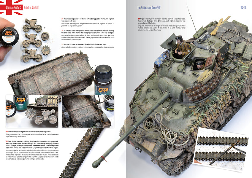 British At War - Los Britanicos En Guerra - Bilingual