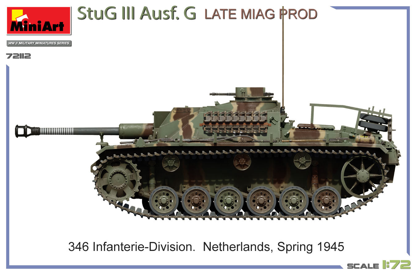 1/72 StuG III Ausf. G  Late Miag Prod.