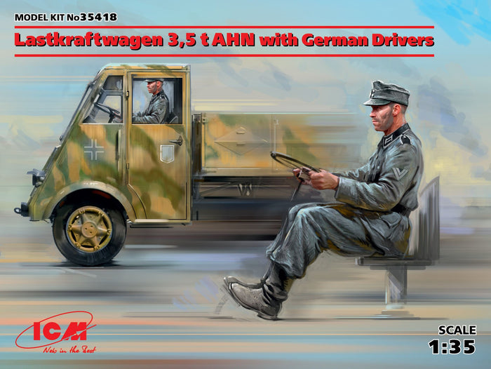 1/35 Lastkraftwagen 35 t AHN with German Drivers