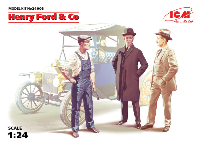 1/24 Henry Ford & Co (3 figures)