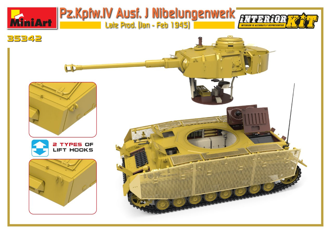 1/35 Pz.Kpfw.IV Ausf. J Nibelungenwerk Late Prod. (Jan - Feb 1945)