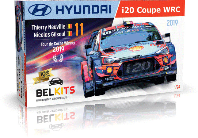 1/24 Hyundai i20 Coupe WRC "Tour de Corse 2019" T.Neuville / N.Gilsoul