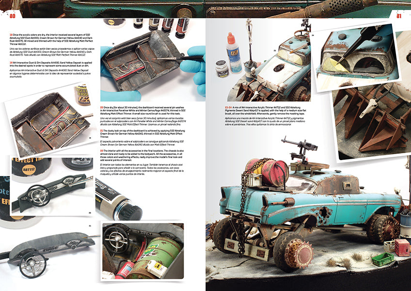 Doomsday Chariots: Modelando Vehiculos Post Apocalipticos - Bilingual