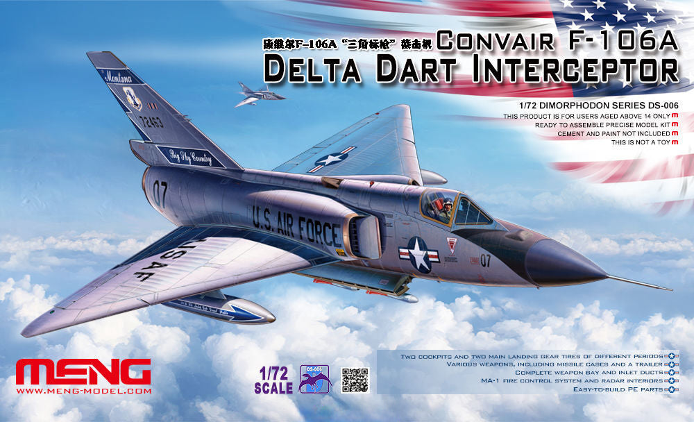 1/72 Convair F-106A Delta Dart Interceptor