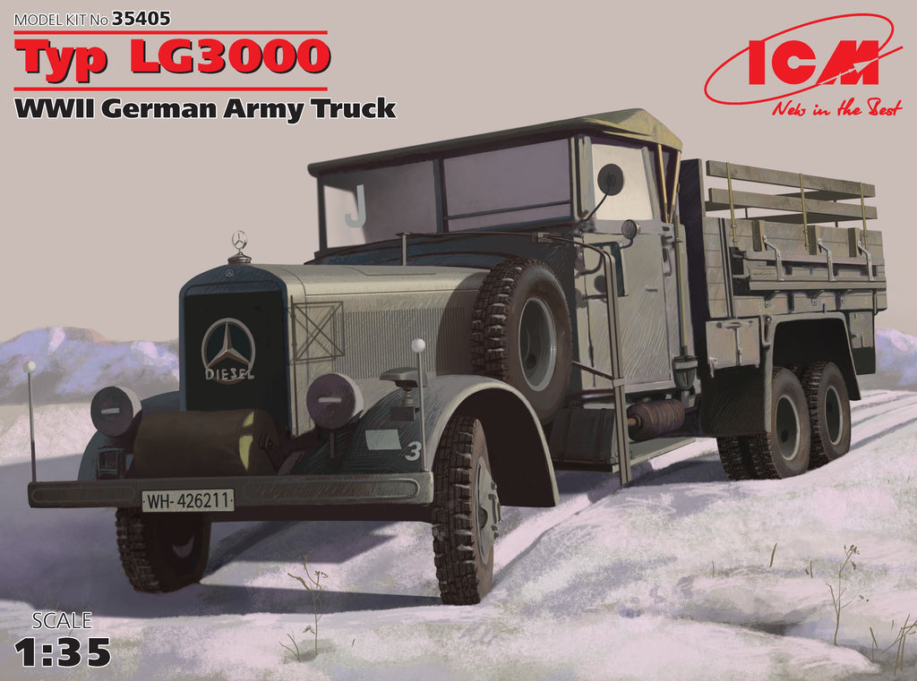 1/35 Typ LG3000 WWII German Army Truck