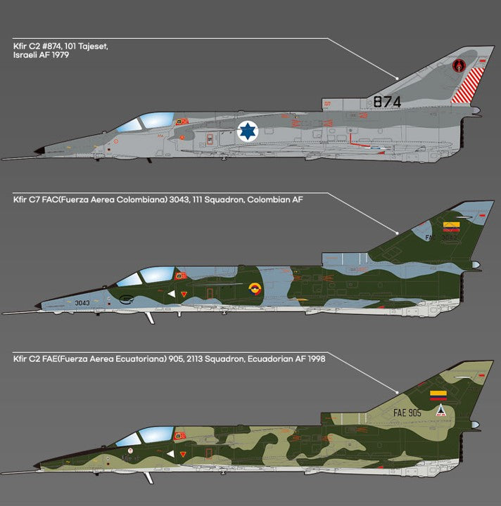 1/72 Kfir C2/C7