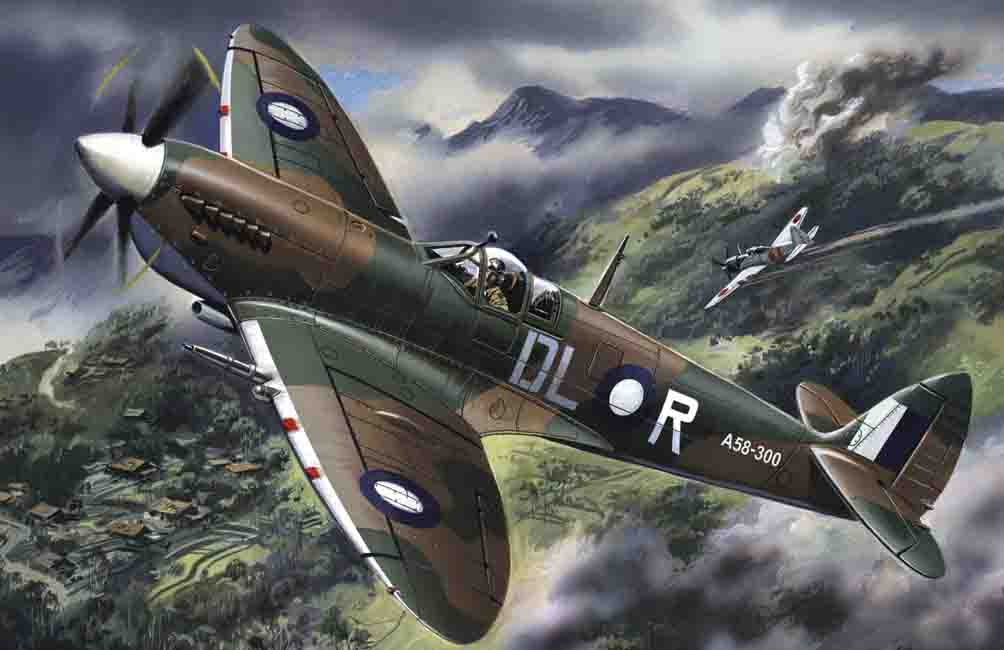 1/48 Spitfire Mk.VIII WWII British Fighter