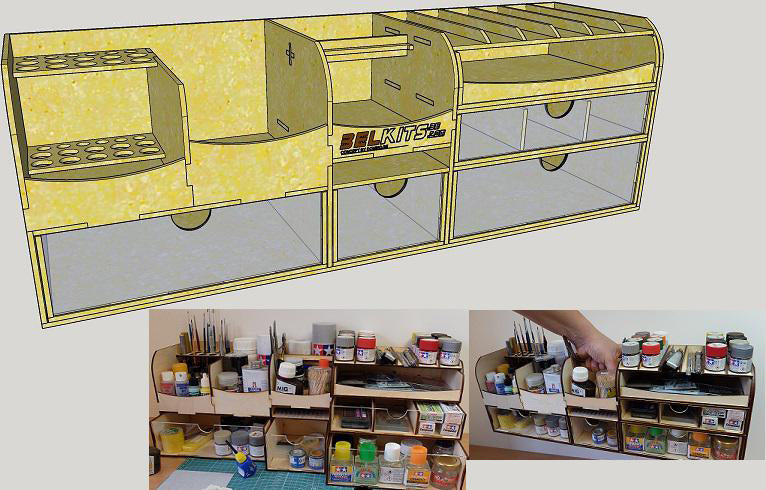 Workbench Organizer (60cm x 17cm x 20cm)