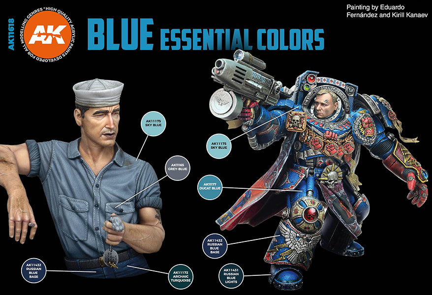 Blue Essential Colors Set