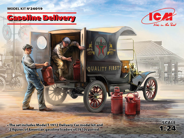 1/24 Gasoline Delivery Model T 1912 Delivery Car with American Gasoline