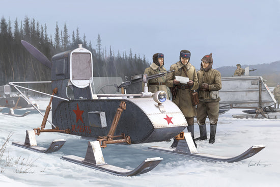 1/35 Soviet Aerosan RF-8