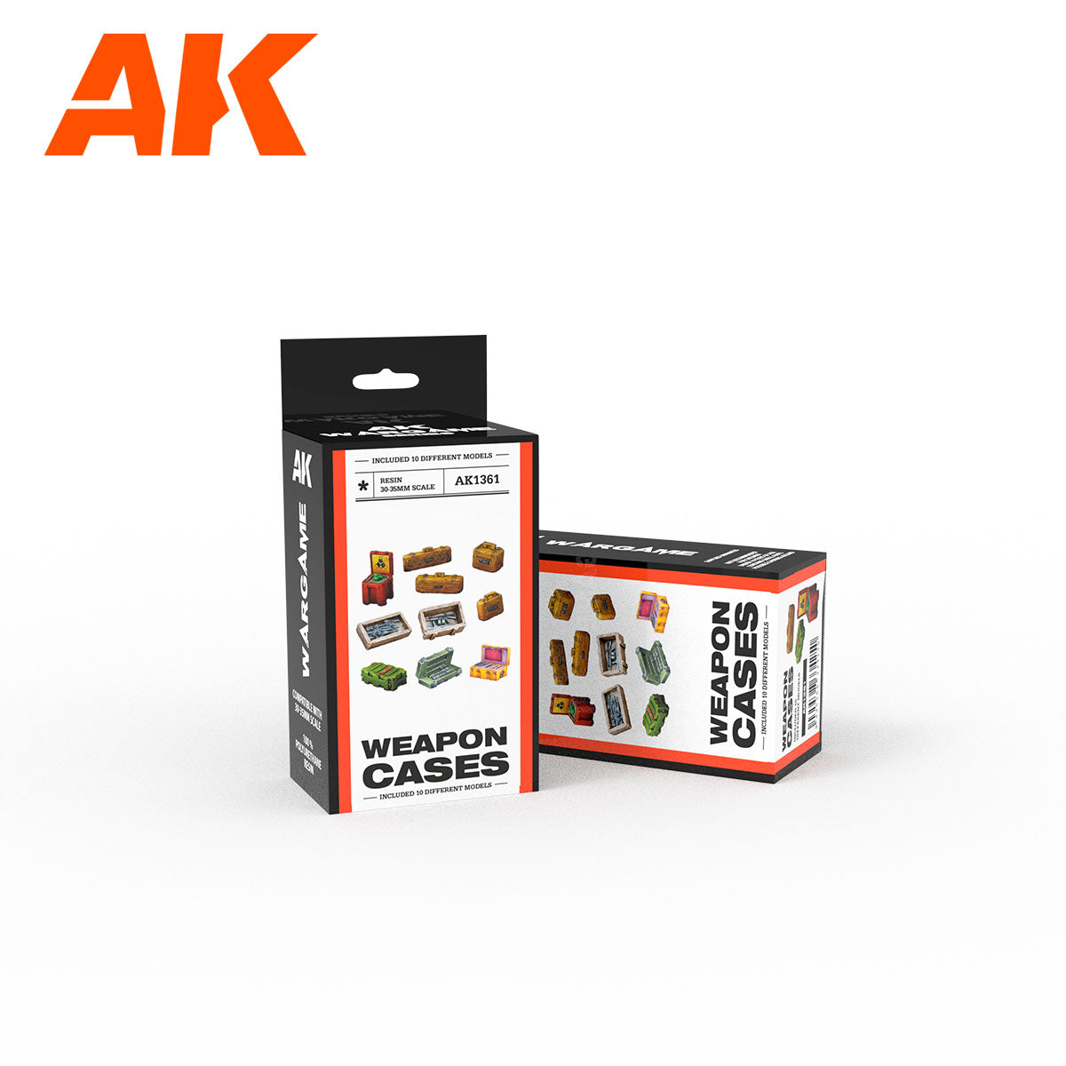 Weapon Cases Scenography Wargame Set  30-35mm