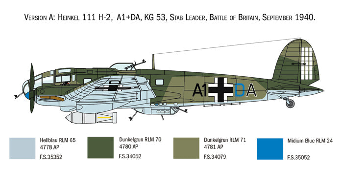 1/72 Heinkel He111H Battle of Britain 80th Ann.