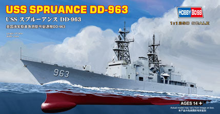 1/1250 Uss Spruance DD-963