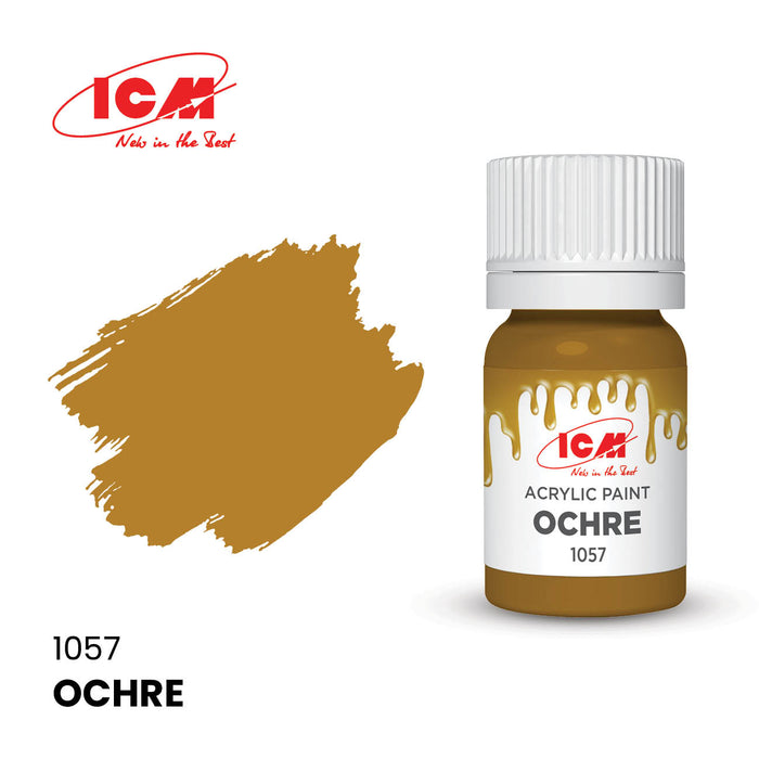 ACRYLIC PAINT Ochre 12 ml