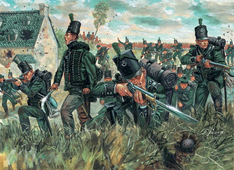 1/72 British 95th rgt. "Green Jackets"