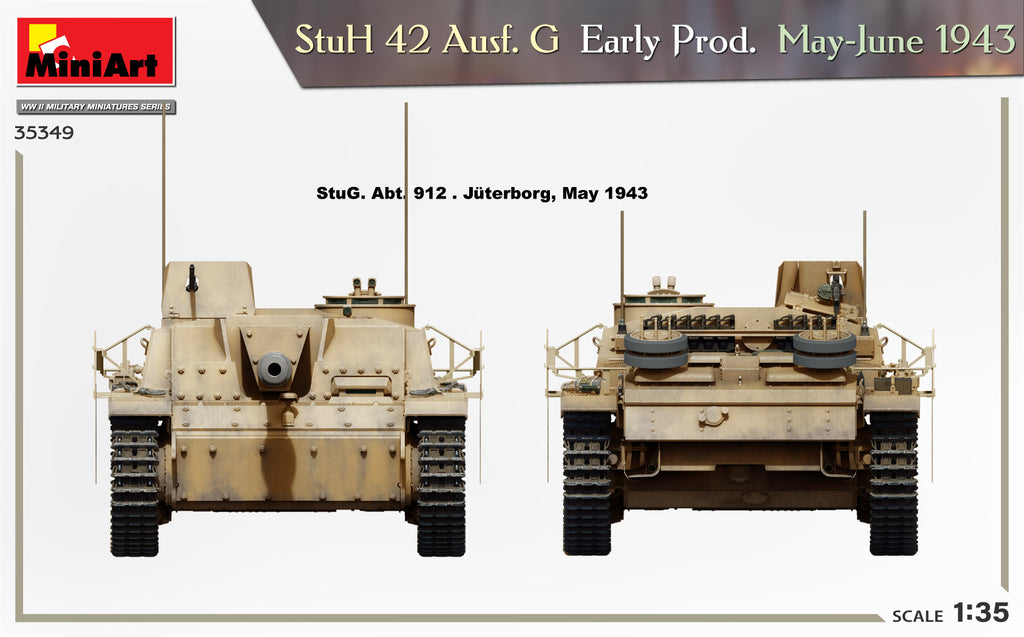 1/35 StuH 42 Ausf. G  Early Prod. May-June 1943