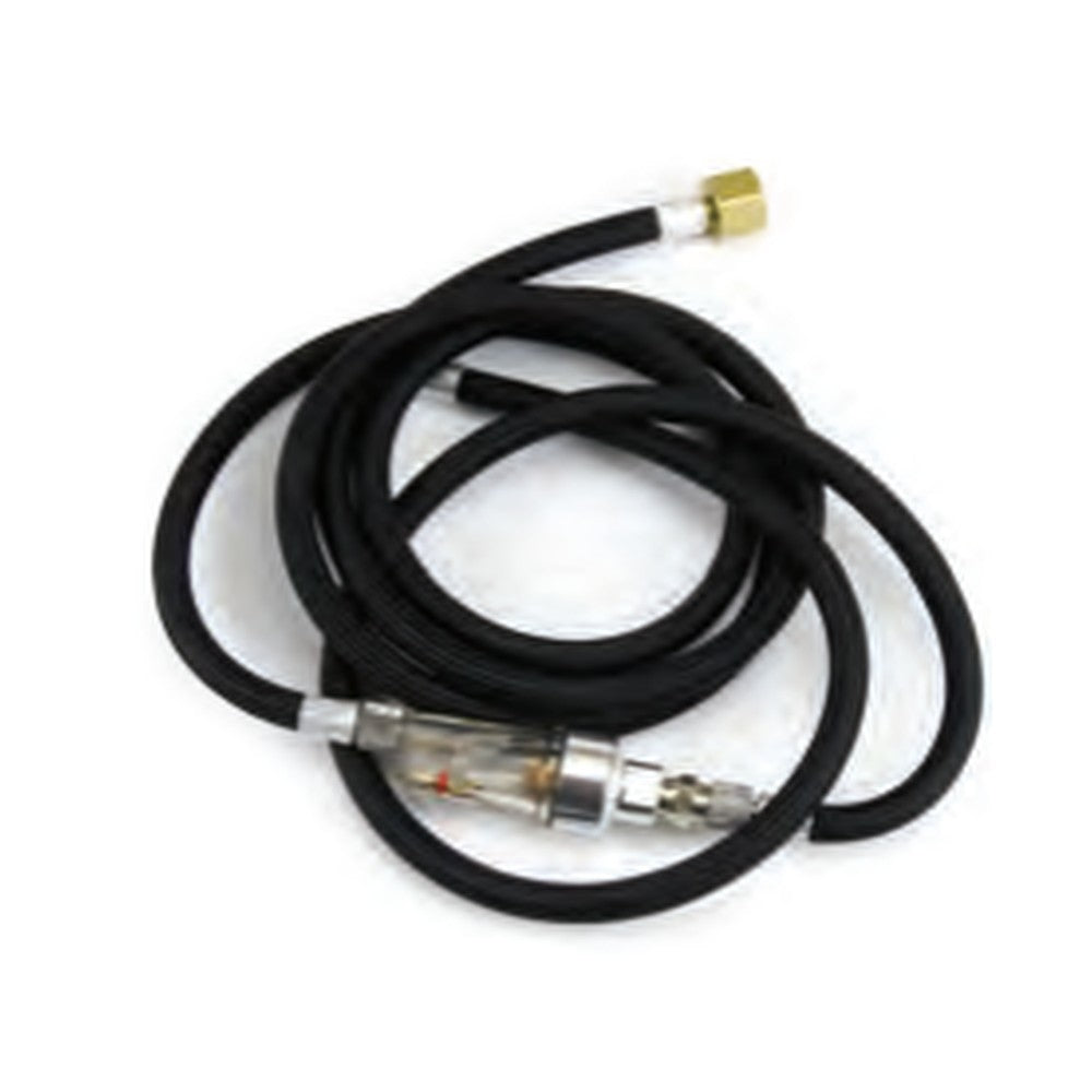 6 Foot Braided Air Hose with Moisture Trap